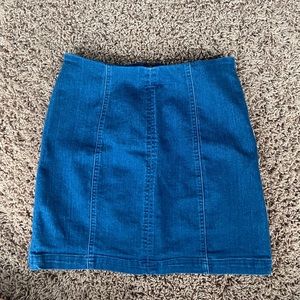 Altar’d State Denim Blue Skirt